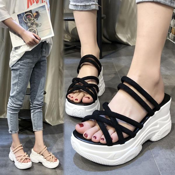 shoes women slippers heels luxury slides pantofle on a wedge flock platform soft high designer 2021 pu rome fashion house slipp, Black
shoes women slippers heels luxury slides pantofle on a wedge flock platform soft high designer 2021 pu rome fashion house slipp, Black