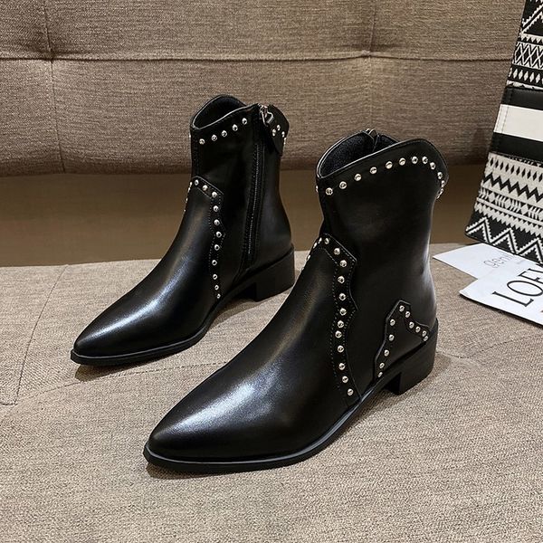 boots bound leather boots from sequins, thick heels, black ankles, women's studded boots, decorated, woman's, 35-39-sized motorcyc
boots bound leather boots from sequins, thick heels, black ankles, women's studded boots, decorated, woman's, 35-39-sized motorcyc