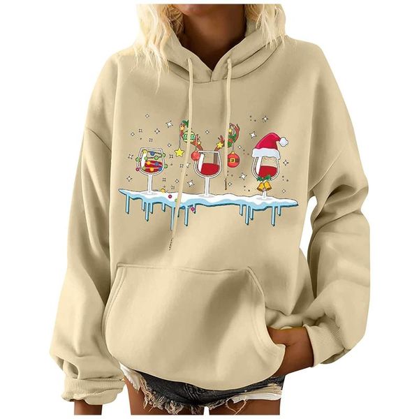 women's hoodies & sweatshirts ladies casual pullover women fashion christmas print long sleeves hooded sweatshirt sudaderas con capuch, Black
women's hoodies & sweatshirts ladies casual pullover women fashion christmas print long sleeves hooded sweatshirt sudaderas con capuch, Black