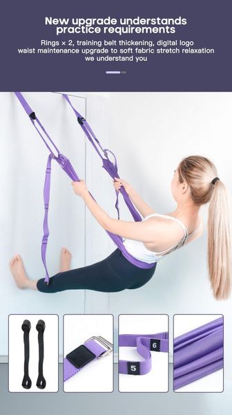 resistance bands spot aerial yoga rope word horse open hip press leg stretch elastic belt inverted lower waist tension trainer
resistance bands spot aerial yoga rope word horse open hip press leg stretch elastic belt inverted lower waist tension trainer