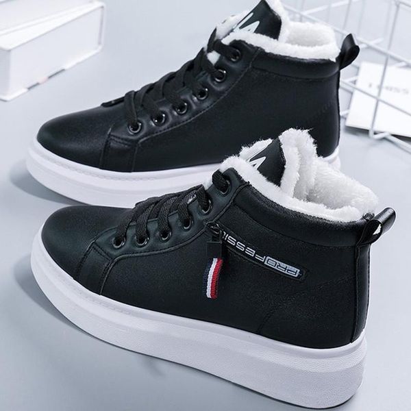 boots winter women ankle warm pu plush woman shoes sneakers flats lace up ladies short snow boot, Black
boots winter women ankle warm pu plush woman shoes sneakers flats lace up ladies short snow boot, Black
