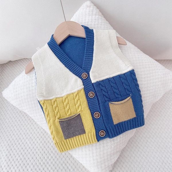 waistcoat spring and autumn cardigan sweater for men women baby vest knitted wool, Camo
waistcoat spring and autumn cardigan sweater for men women baby vest knitted wool, Camo