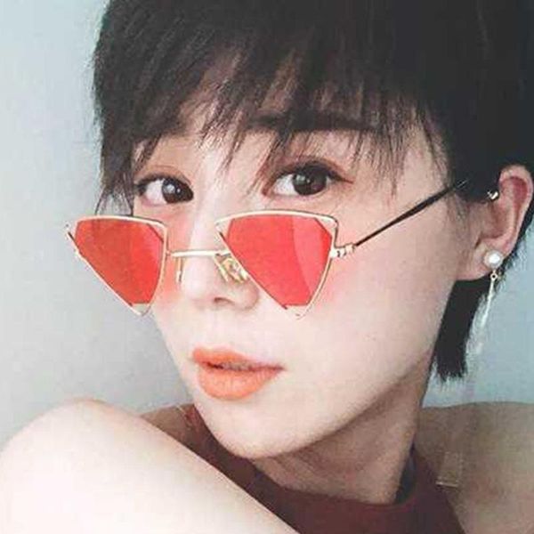 sunglasses summer fashion triangle women small frame okulary uv400 shades vintage eyewear outdoor sun protection glasses, White;black
sunglasses summer fashion triangle women small frame okulary uv400 shades vintage eyewear outdoor sun protection glasses, White;black