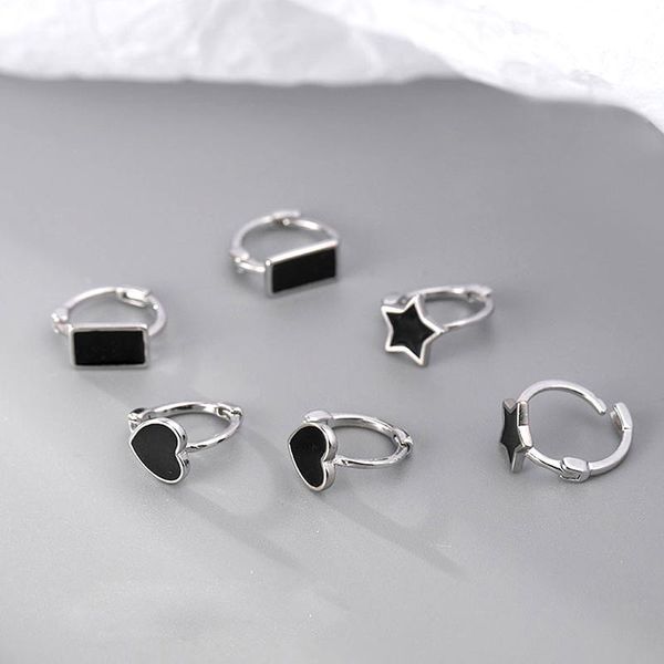 hoop & huggie 925 sterling silver 11mm three styles plain huggies earrings for women cz geometric crystal fashion jewelry accessories, Golden;silver
hoop & huggie 925 sterling silver 11mm three styles plain huggies earrings for women cz geometric crystal fashion jewelry accessories, Golden;silver