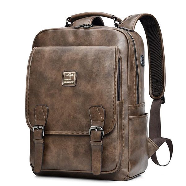 backpack 2022 men's leather retro multi-function men bag large capacity travel lapmochila mens bookbag
backpack 2022 men's leather retro multi-function men bag large capacity travel lapmochila mens bookbag
