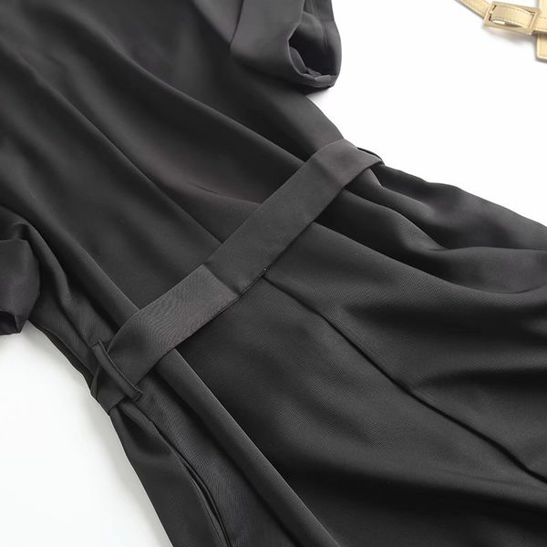 2021 new women black long with waistband pockets casual slim es vestidos a7gw, White
2021 new women black long with waistband pockets casual slim es vestidos a7gw, White