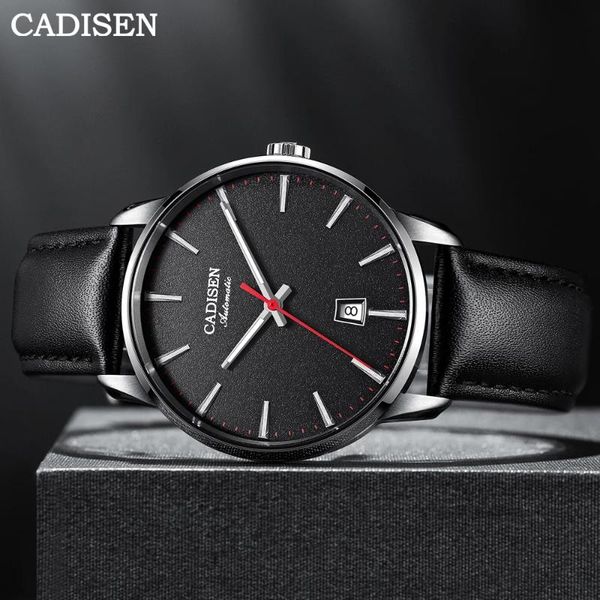 wristwatches cadisen mechanical watch men luminous stainless steel business wrist automatic watches nh35a japan movement, Slivery;brown
wristwatches cadisen mechanical watch men luminous stainless steel business wrist automatic watches nh35a japan movement, Slivery;brown