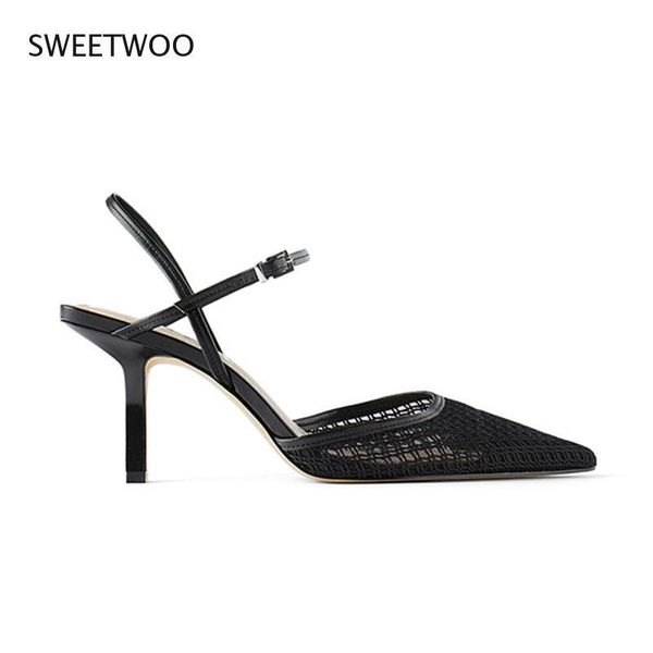 sandals 2021 black high heels pointed toe thin heeled lady pumps elegant slingbacks spring summer women shoes stiletto
sandals 2021 black high heels pointed toe thin heeled lady pumps elegant slingbacks spring summer women shoes stiletto