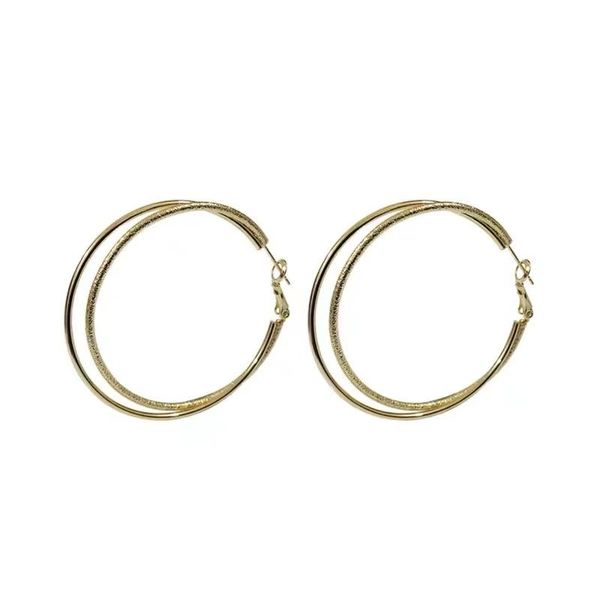 hoop & huggie 2021 european and american golden circle all-match earrings temperament high-end net red same style, Golden;silver
hoop & huggie 2021 european and american golden circle all-match earrings temperament high-end net red same style, Golden;silver
