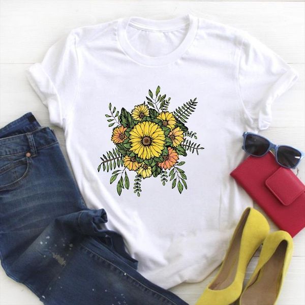 men flower floral 90s t shirts style print fashion clothing ladies summer tee female clothes mens, White;black
men flower floral 90s t shirts style print fashion clothing ladies summer tee female clothes mens, White;black