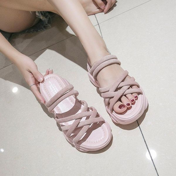 slippers women waterproof casual ladies outdoor fashion thick bottom increase platform shoes soft flat, Black
slippers women waterproof casual ladies outdoor fashion thick bottom increase platform shoes soft flat, Black