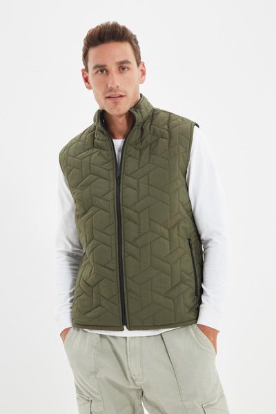 men's vests trendyol male right collar inside polarized quilted zipper pockets vest tmnaw22ye0037, Black;white
men's vests trendyol male right collar inside polarized quilted zipper pockets vest tmnaw22ye0037, Black;white