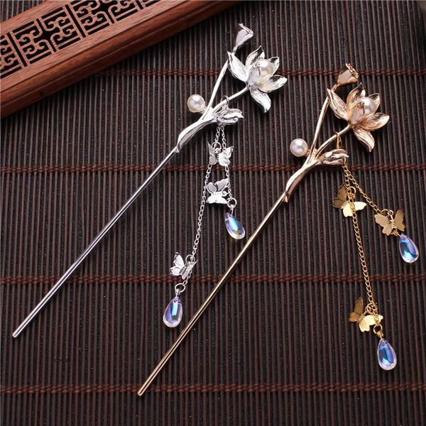 hair clips flower stick with butterfly tassel chinese style hanfu clothing chopsticks styling accessories for women ma
hair clips flower stick with butterfly tassel chinese style hanfu clothing chopsticks styling accessories for women ma