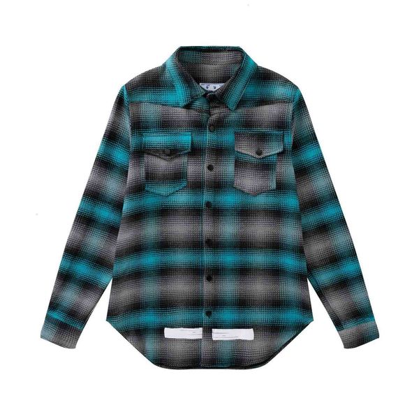 aw2021 new off classic arrow pattern plaid wool long sleeve shirt for men and women, Black;brown
aw2021 new off classic arrow pattern plaid wool long sleeve shirt for men and women, Black;brown