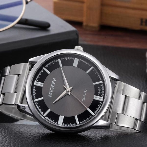 wristwatches migeer luxury fashion man watch crystal stainless steel business mens clock analog quartz wrist watches reloj, Slivery;brown
wristwatches migeer luxury fashion man watch crystal stainless steel business mens clock analog quartz wrist watches reloj, Slivery;brown
