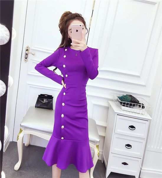 casual dresses elegant style button long sleeve o-neck spring autumn office ladies dress women vestido ruffles women's clothing trumpet, Black;gray
casual dresses elegant style button long sleeve o-neck spring autumn office ladies dress women vestido ruffles women's clothing trumpet, Black;gray