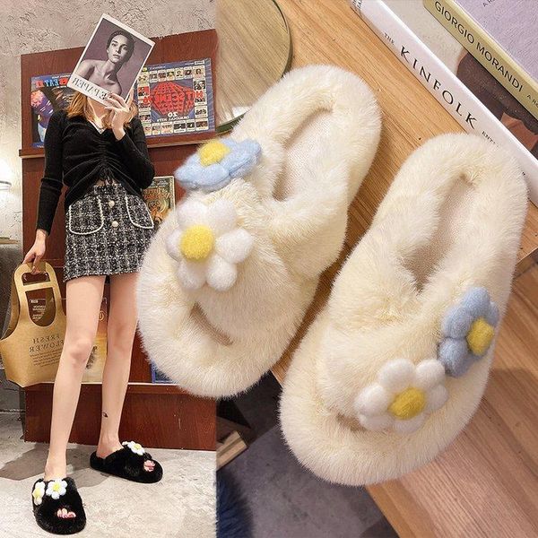 slippers women's plush 2021 autumn girl heart indoor household cross belt flowers cotton, Black
slippers women's plush 2021 autumn girl heart indoor household cross belt flowers cotton, Black