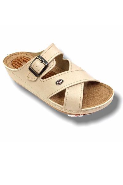 slippers overhead women beige cross buckled massage featured sole wedges 12236-stylish design-convenient-quality, Black
slippers overhead women beige cross buckled massage featured sole wedges 12236-stylish design-convenient-quality, Black