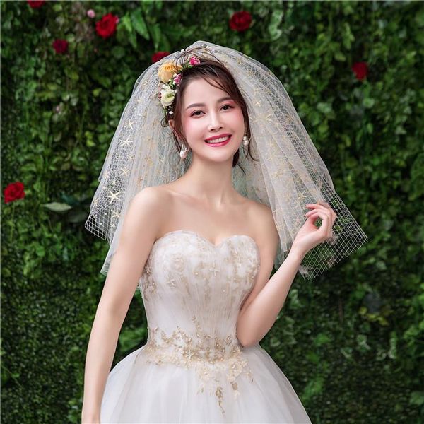 bridal veils voile mariage court 2021 simple vintage wedding sequins short bride veil velos de novia accessories, Black
bridal veils voile mariage court 2021 simple vintage wedding sequins short bride veil velos de novia accessories, Black