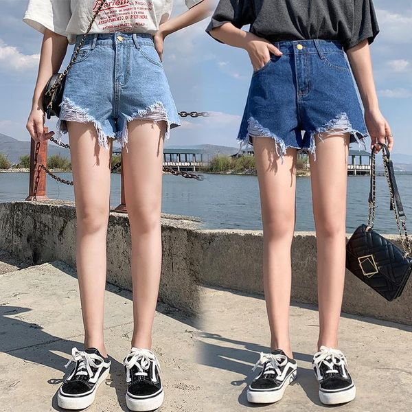 summer wear loose holes make a thin high waist big hole women jeans shorts ladies' denim short pants, White;black
summer wear loose holes make a thin high waist big hole women jeans shorts ladies' denim short pants, White;black