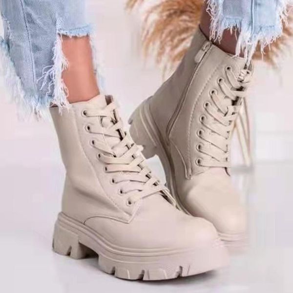 boots mcckle women's ladies shoes autumn winter platform woman ankle pu leather lace up warm fur 2021 fashion female boot, Black
boots mcckle women's ladies shoes autumn winter platform woman ankle pu leather lace up warm fur 2021 fashion female boot, Black