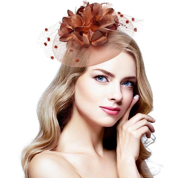 hair accessories fascinator hat dual-use mesh flower creative party clip feather decoration phair
hair accessories fascinator hat dual-use mesh flower creative party clip feather decoration phair
