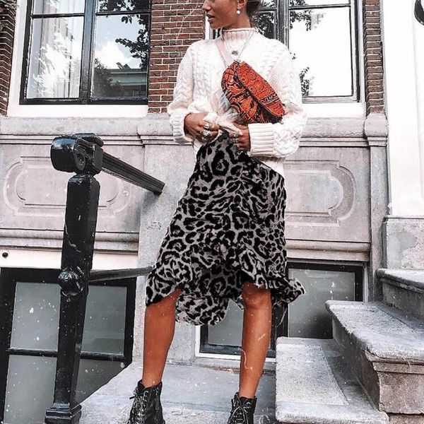 skirts leopard print vintage long skirt female high waist womens summer ruffles wrap beach party pleated jupe femme, Black
skirts leopard print vintage long skirt female high waist womens summer ruffles wrap beach party pleated jupe femme, Black