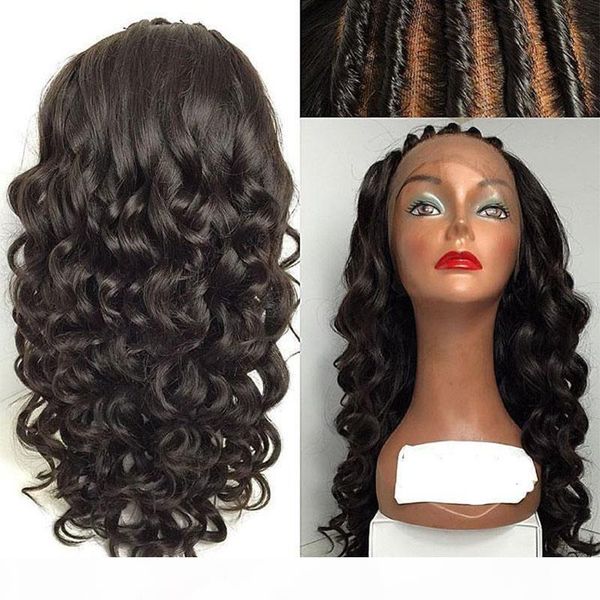 grade 6a peruvian virgin hair lace front wig loose wave human hair wavy full lace wigs with baby hair glueless lace front wig, Black;brown
grade 6a peruvian virgin hair lace front wig loose wave human hair wavy full lace wigs with baby hair glueless lace front wig, Black;brown