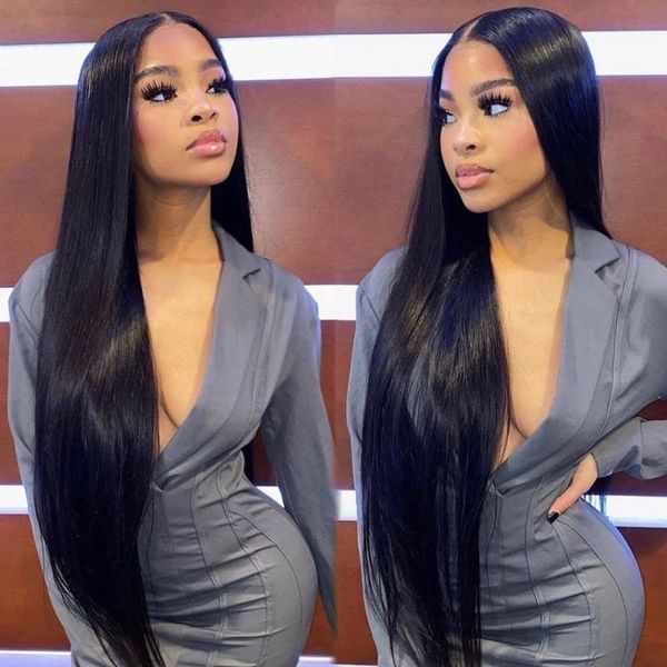 lace wigs straight frontal wig transparent 13x1 brazilian hair 180 density glueless human, Black;brown
lace wigs straight frontal wig transparent 13x1 brazilian hair 180 density glueless human, Black;brown