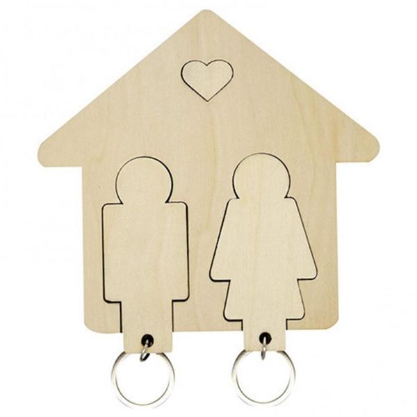 keychains wooden couple keyring holder wall key pendant stand diy hanging keychain gift, Silver
keychains wooden couple keyring holder wall key pendant stand diy hanging keychain gift, Silver
