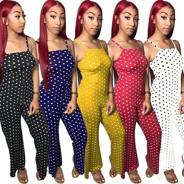 women's jumpsuits & rompers lovely dot print women summer one piece casual, Black;white
women's jumpsuits & rompers lovely dot print women summer one piece casual, Black;white