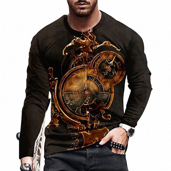 men's t shirt 3d print graphic prints clock crew neck daily holiday print long sleeve casual designer big and tall brown 3142#, White;black
men's t shirt 3d print graphic prints clock crew neck daily holiday print long sleeve casual designer big and tall brown 3142#, White;black