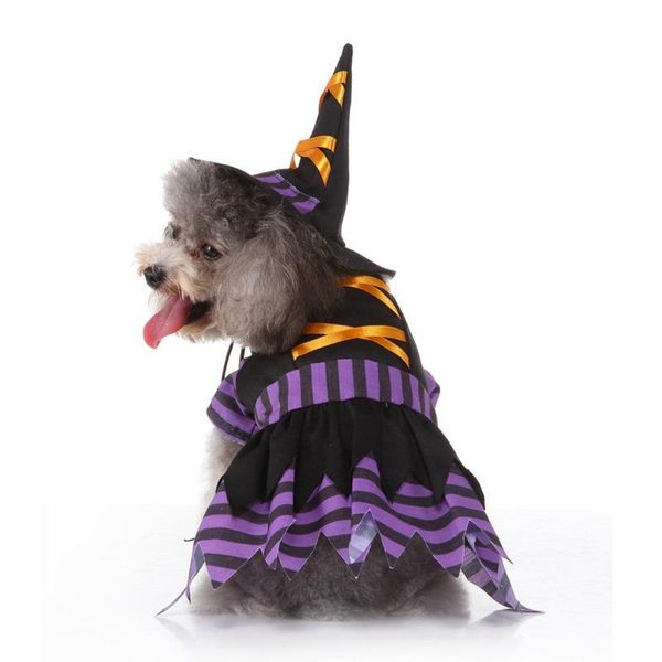 cat costumes cute pet halloween cosplay costume funny striped wizard outfits set 2-legged coat and hat for dogs arrival
cat costumes cute pet halloween cosplay costume funny striped wizard outfits set 2-legged coat and hat for dogs arrival