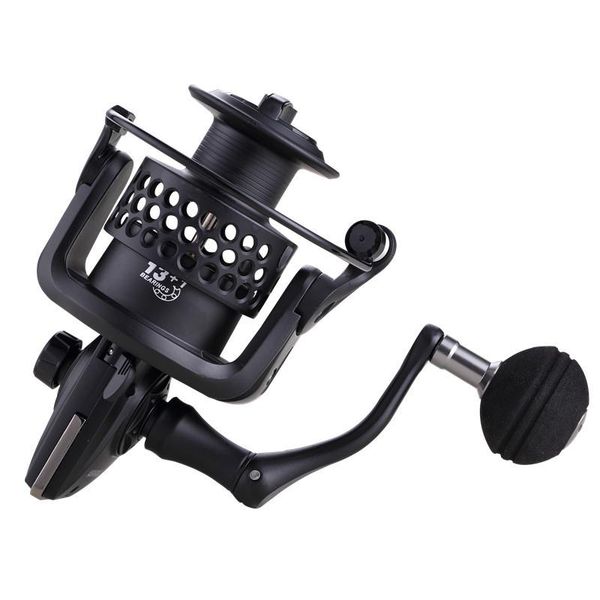 baitcasting reels lieyuwang 1000-9000 size 13+1 ball bearings feeder carp metal fishing reel spinning big trolling