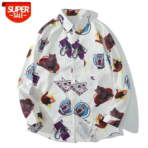 squirrel hedgehog print long sleeve hawaiian shirts 2020 harajuku casual beach shirt autumn streetwerar cotton loose shirts #vq2o, White;black
squirrel hedgehog print long sleeve hawaiian shirts 2020 harajuku casual beach shirt autumn streetwerar cotton loose shirts #vq2o, White;black