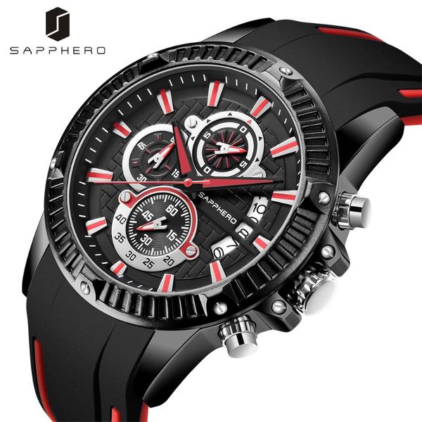 wristwatches sapphero mens watch quartz movement silicone strap chronograph 3atm waterresistant casual business sport male cloc, Slivery;brown
wristwatches sapphero mens watch quartz movement silicone strap chronograph 3atm waterresistant casual business sport male cloc, Slivery;brown