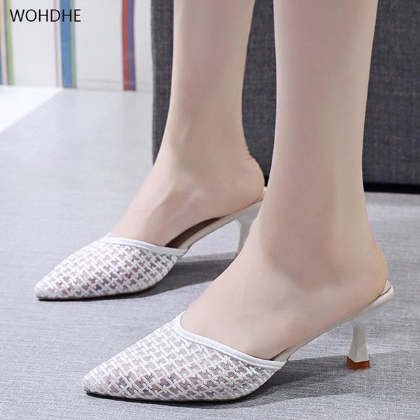 slippers wohdhe women summer mules lace slip on breathable shallow pumps ladies slides 2021 hollow out footwear, Black
slippers wohdhe women summer mules lace slip on breathable shallow pumps ladies slides 2021 hollow out footwear, Black