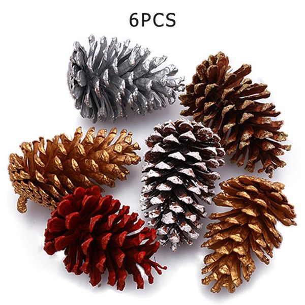 decorative flowers & wreaths 6pcs artificial pinecone desk material diy wreath materials pography props dried flower for holiday party
decorative flowers & wreaths 6pcs artificial pinecone desk material diy wreath materials pography props dried flower for holiday party
