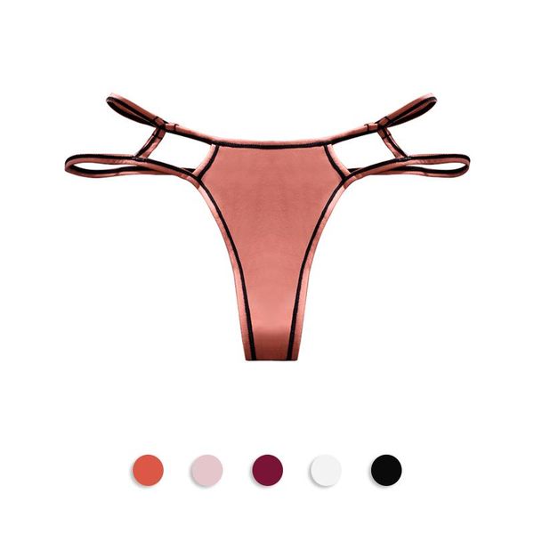 women's panties 1 pcs underwear for women female thongs woman panty lose rise ladies 2021 bannirou, Black;pink
women's panties 1 pcs underwear for women female thongs woman panty lose rise ladies 2021 bannirou, Black;pink