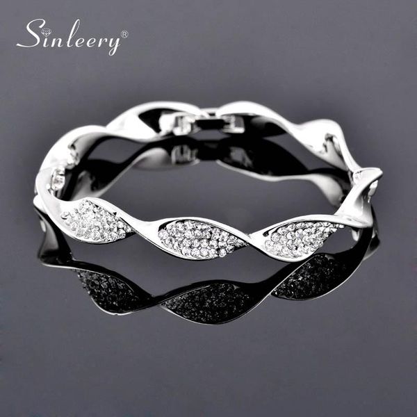 bangle sinleery luxurious crystal bracelet rose gold silver color women's bracelets fashion 2021 wedding jewelry sl263 ssk, Black
bangle sinleery luxurious crystal bracelet rose gold silver color women's bracelets fashion 2021 wedding jewelry sl263 ssk, Black