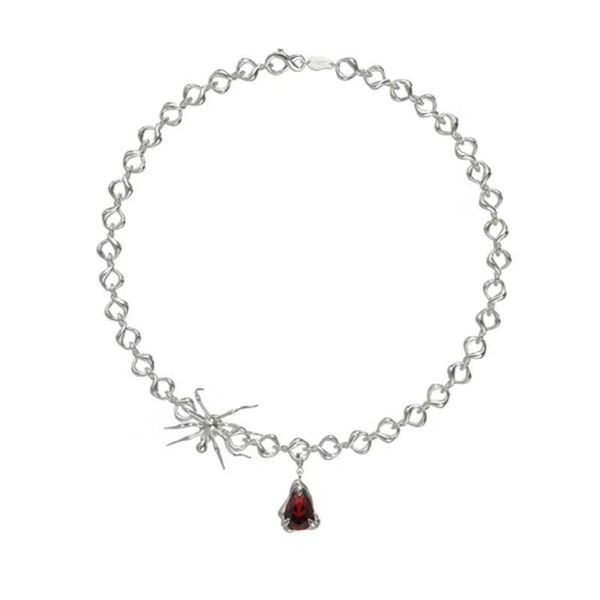 chains potcet spider blood drop necklace pendant clavicle chain geometric fashion hip hop party jewelry, Silver
chains potcet spider blood drop necklace pendant clavicle chain geometric fashion hip hop party jewelry, Silver