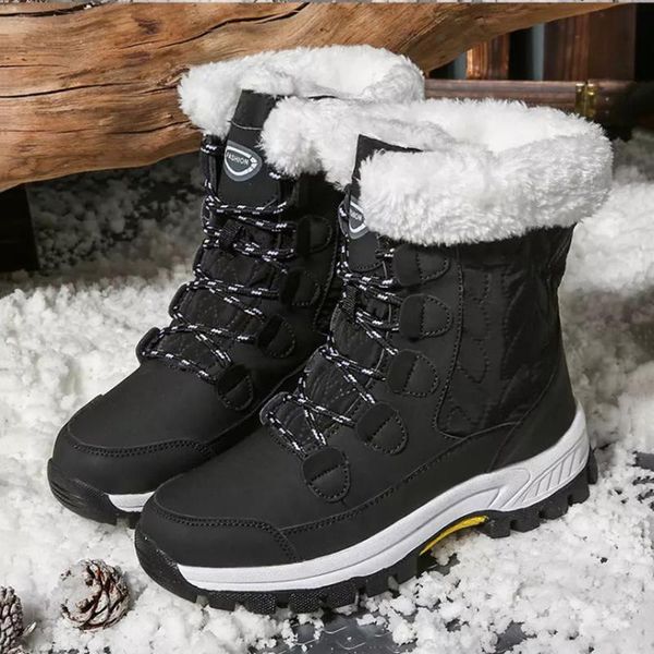 boots women snow waterproof cloth ankle for warm plush flats platform 2021 fashion winter shoes, Black
boots women snow waterproof cloth ankle for warm plush flats platform 2021 fashion winter shoes, Black