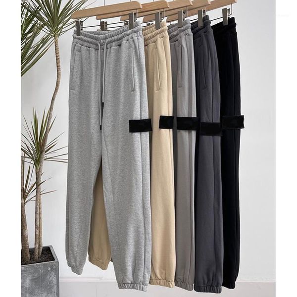 men's pants sports sweatpants male clothing breathable trend casual trousers classic armband terry solid color ma154, Black
men's pants sports sweatpants male clothing breathable trend casual trousers classic armband terry solid color ma154, Black