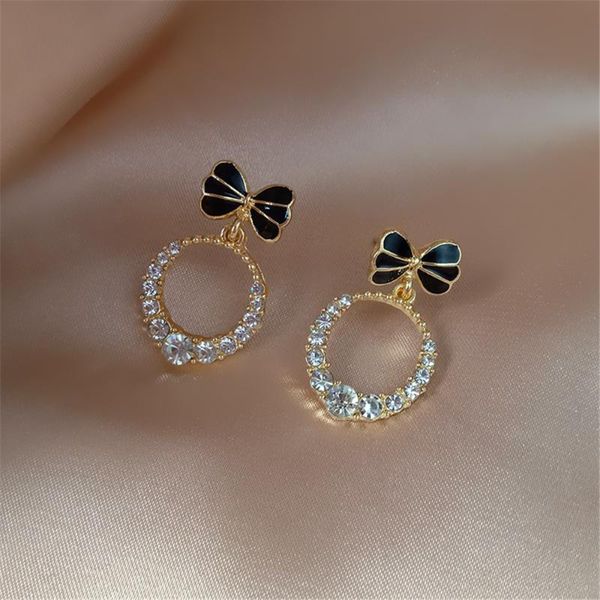 dangle & chandelier fashion han edition contracted alloy compact bowknot earrings women gem geometric pendants jewelry accessories, Silver
dangle & chandelier fashion han edition contracted alloy compact bowknot earrings women gem geometric pendants jewelry accessories, Silver