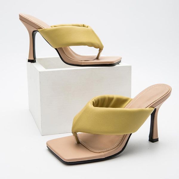 trendy square toe high heels mules thong sandals for womens shoes flip flops black women slippers summer shoes size
trendy square toe high heels mules thong sandals for womens shoes flip flops black women slippers summer shoes size