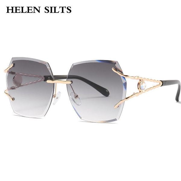 sunglasses oversized rimless women fashion diamond gradient sun glasses female metal square eyewear men shades uv400 h95, White;black
sunglasses oversized rimless women fashion diamond gradient sun glasses female metal square eyewear men shades uv400 h95, White;black