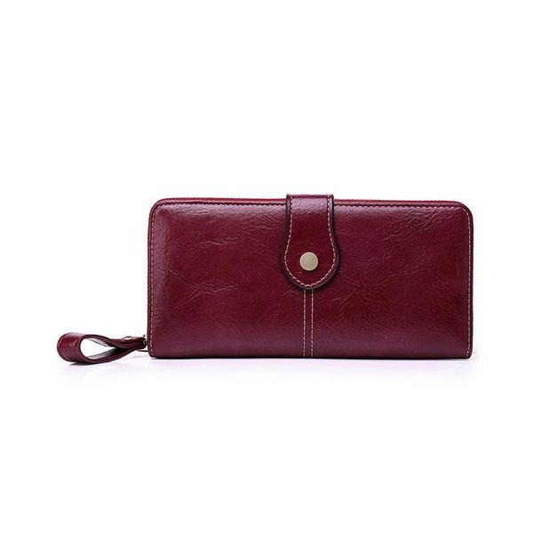 wallets brand pu leather women designer zipper long wallet card holder ladies clutch purse organizer bag, Red;black
wallets brand pu leather women designer zipper long wallet card holder ladies clutch purse organizer bag, Red;black