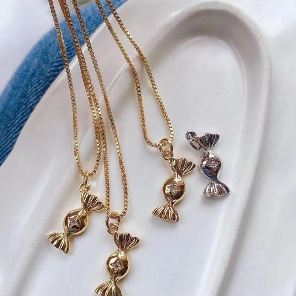 pendant necklaces 10pcs gold silver color sweet candy /d necklace for women copper chain lovely
pendant necklaces 10pcs gold silver color sweet candy /d necklace for women copper chain lovely