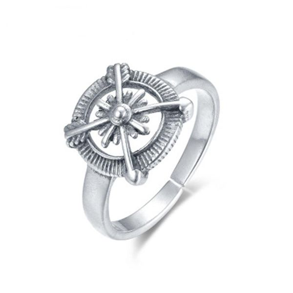 wedding rings s925 sterling silver vintage old design compass ring neutral wind thai opening wild couple 11-0006, Slivery;golden
wedding rings s925 sterling silver vintage old design compass ring neutral wind thai opening wild couple 11-0006, Slivery;golden