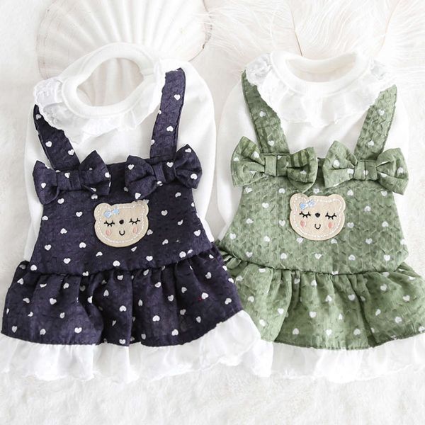 ysgj pet cloth spring and summer new cat peach heart strap skirt elegant lady dog cloth
ysgj pet cloth spring and summer new cat peach heart strap skirt elegant lady dog cloth